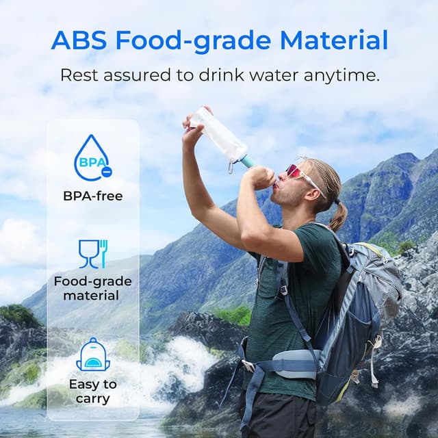 Thumbnail 5 de Waterdrop Water Filter Camping 0.1 Micron