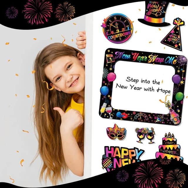 Detalle 2 de PHOGARY 11pcs New Year Cruise Magnets