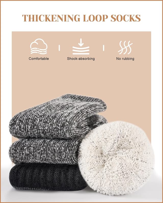 Thumbnail 4 de SukModen Merino Wool Socks 3 Pairs