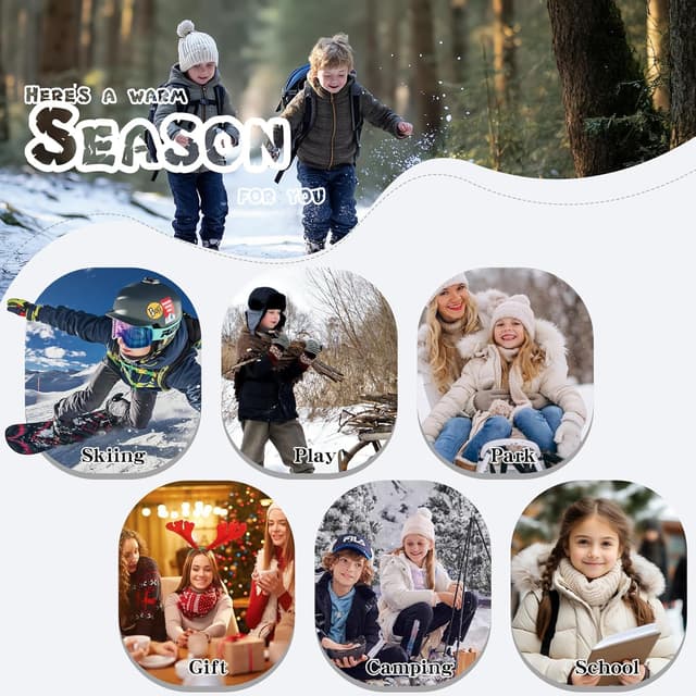 Thumbnail 5 de ASHION Winterschuhe Kinder Schneestiefel