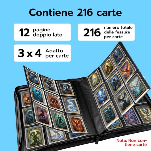 Thumbnail 2 de Wigearss Raccoglitore 216 carte 3"x4"