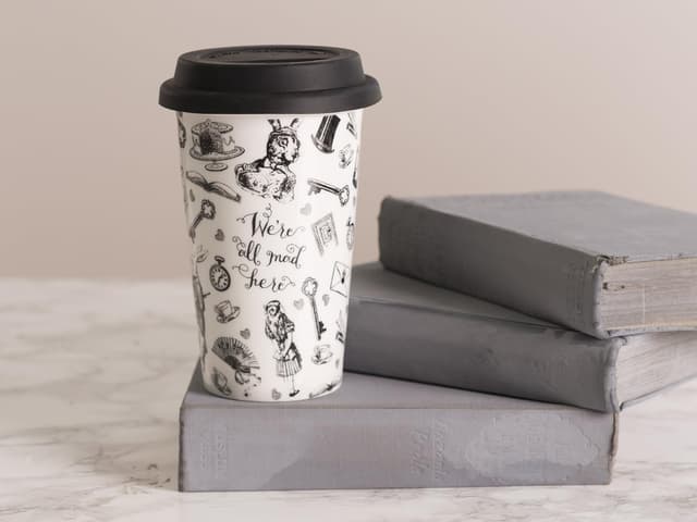 Thumbnail 1 de Victoria & Albert Taza de Viaje Alicia en el País de las Maravillas