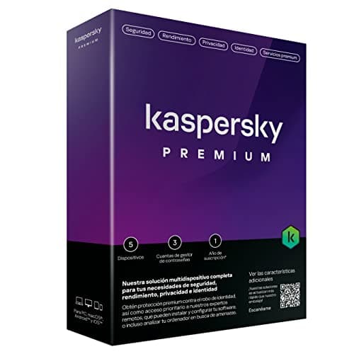 Imagen de Kaspersky Premium 5 dispositivos, 1 año 🖥 en OfertitasTOP