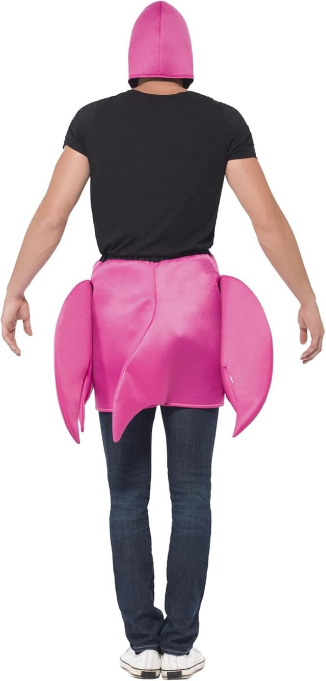 Detalle de Smiffys Lustiger Flamingo Unisex-Kostüm One Size 🦩