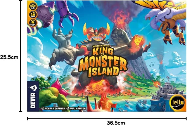 Thumbnail 6 de Devir King of Monster Island juego cooperativo