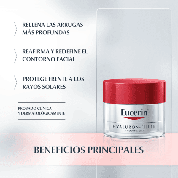 Thumbnail 1 de Eucerin Hyaluron‑Filler Volume‑Lift Crema antiedad piel seca 50 ml