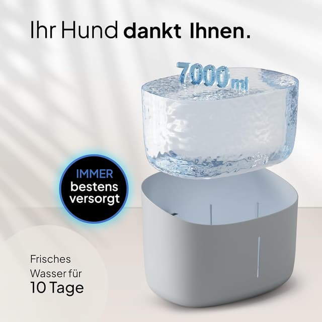 Detalle 1 de Pretty Paw Trinkbrunnen 7 L für Hunde