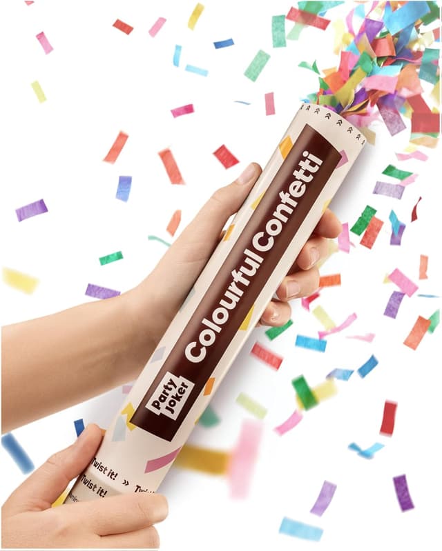 Imagen de Partyjoker 10 Canons à Confettis 8 m en OfertitasTOP