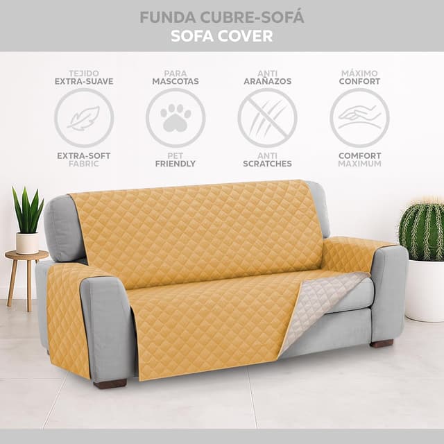 Detalle 2 de Copridivano Malu 4 posti 200 cm trapuntato