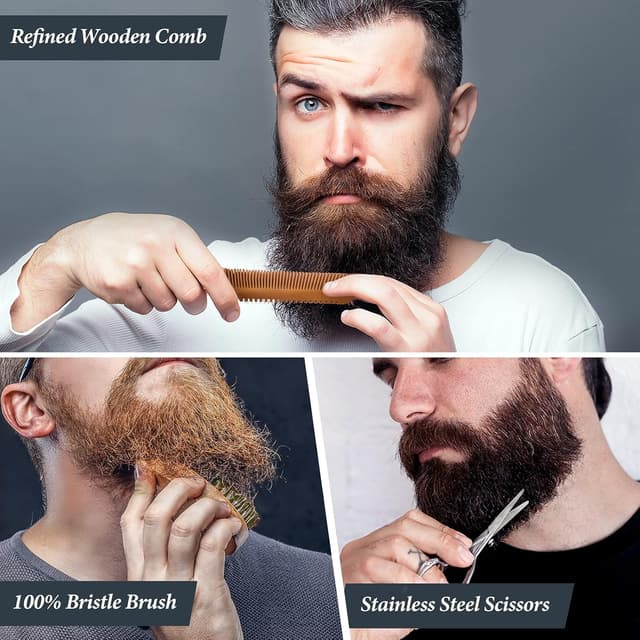 Thumbnail 4 de Oukzon Bartpflege Set 10‑in‑1 60ML