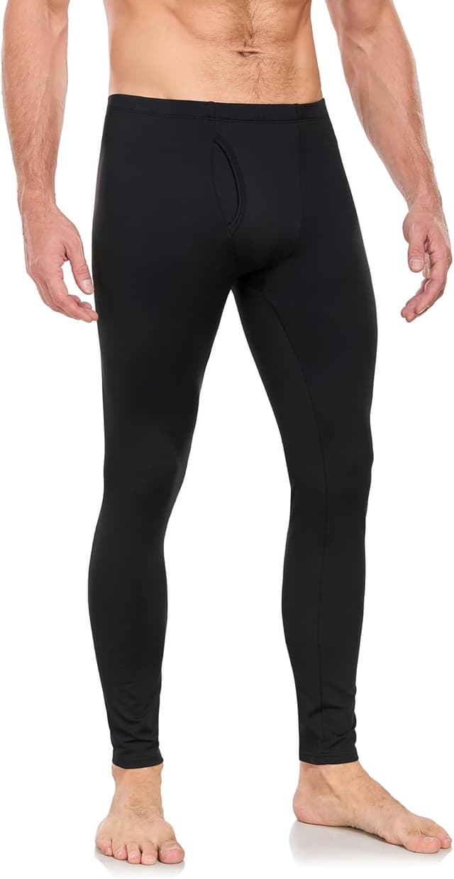 Thumbnail 4 de Thermounterhose Herren Thermohose Schwarz