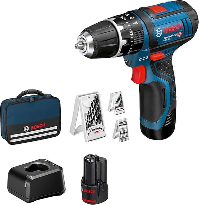 Imagen de Bosch Professional 12V GSB 12V-15 🔧 Kit con 2 baterías en OfertitasTOP