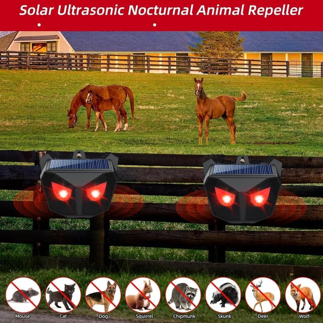 Thumbnail 4 de COODAY repellente solare per animali 1 unità