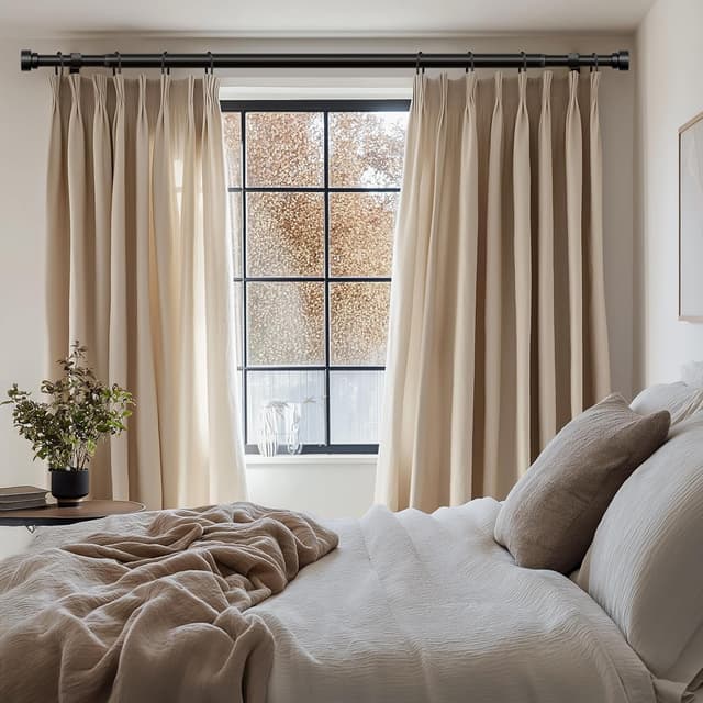 Thumbnail 2 de Lootkell Black Curtain Rods 48–84 in