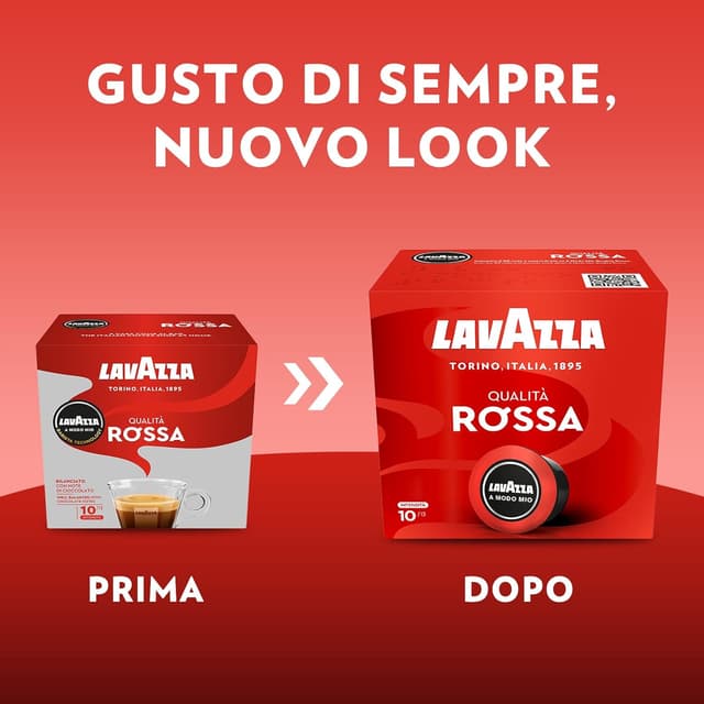 Thumbnail 1 de Lavazza A Modo Mio Qualità Rossa 180 capsule