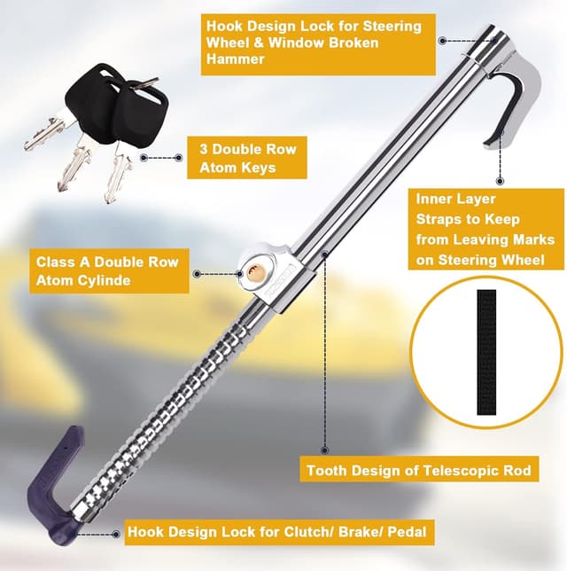 Thumbnail 4 de Tevlaphee Antifurto volante 65-92 cm