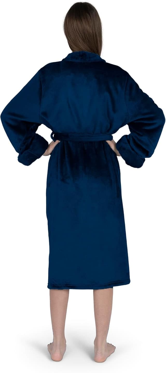 Detalle de NFL Silk Touch Women’s Robe S/M with Official Team Logo Patch