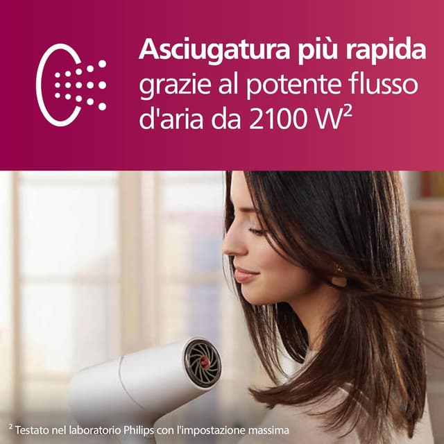 Detalle de Philips BHD500/20 asciugacapelli 2100 W