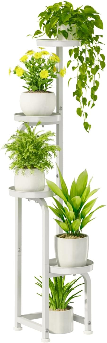 Detalle de Bamworld Tall Plant Stand 4-tier plant rack