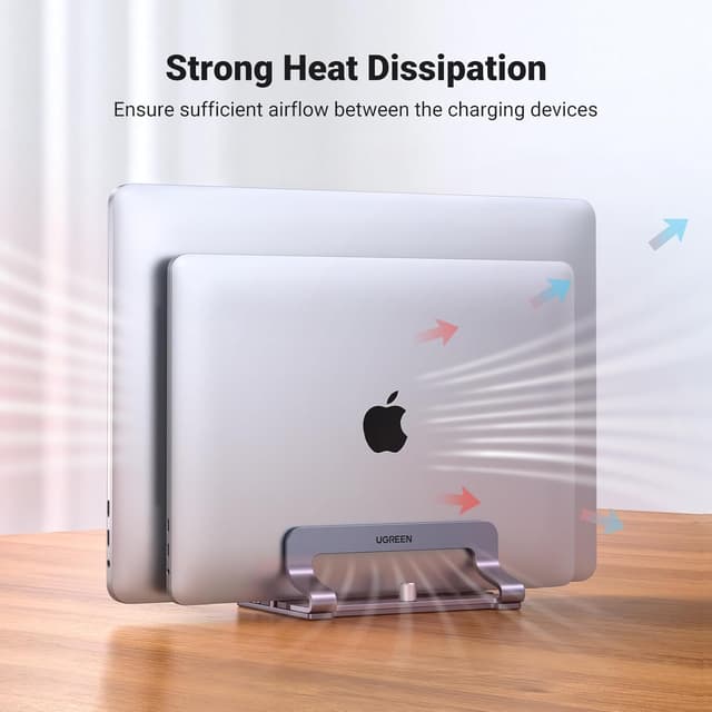 Thumbnail 2 de UGREEN Dual Slot Vertical Laptop Stand