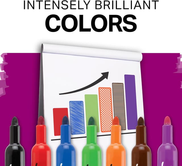 Thumbnail 4 de Sharpie Flip Chart Markers 8-count pack ๐