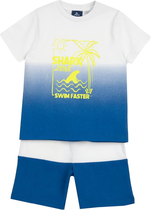 Detalle de Chicco ensemble t-shirt et short bébé garçon