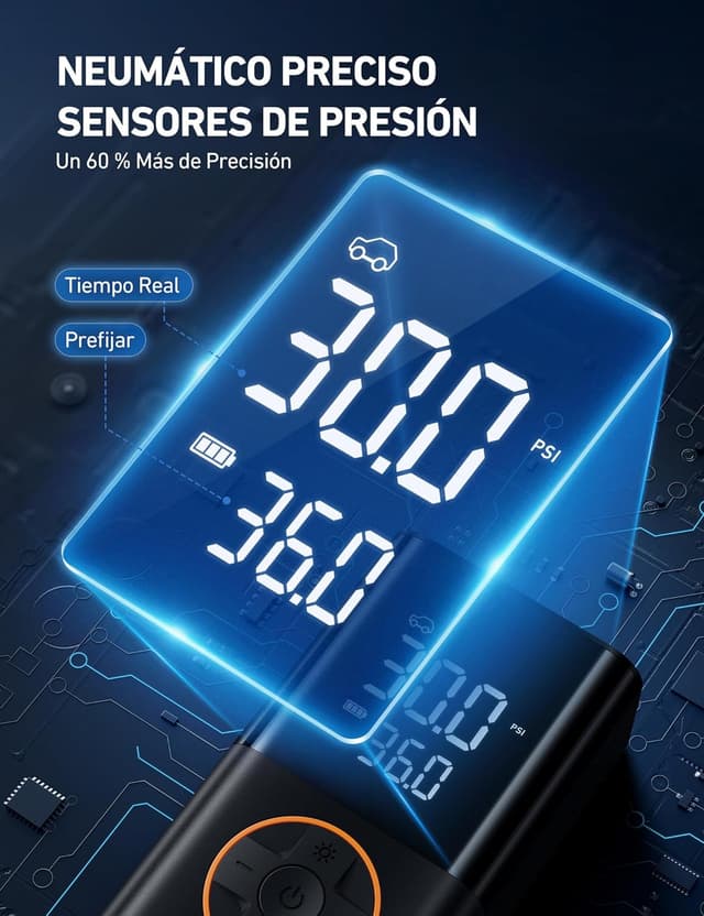 Thumbnail 5 de AstroAI Compresor Portátil inflador neumáticos