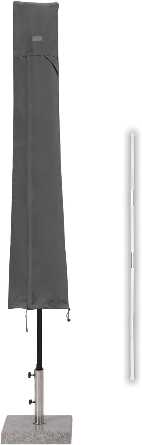 Detalle de Sekey Sonnenschirm Schutzhülle mit Stab für Ø 350 cm (200x300 cm) – wasserdicht mit Belüftungsöffnungen