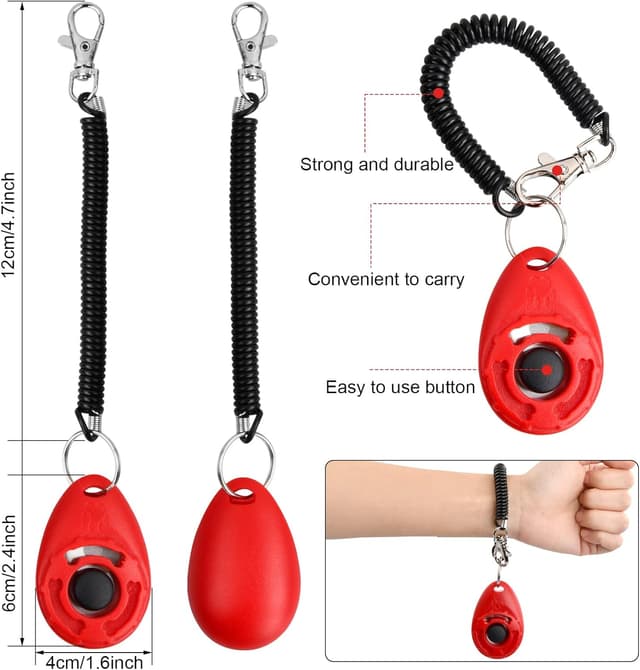 Thumbnail 1 de Elitecran Hunde Clicker Set 16 Stück