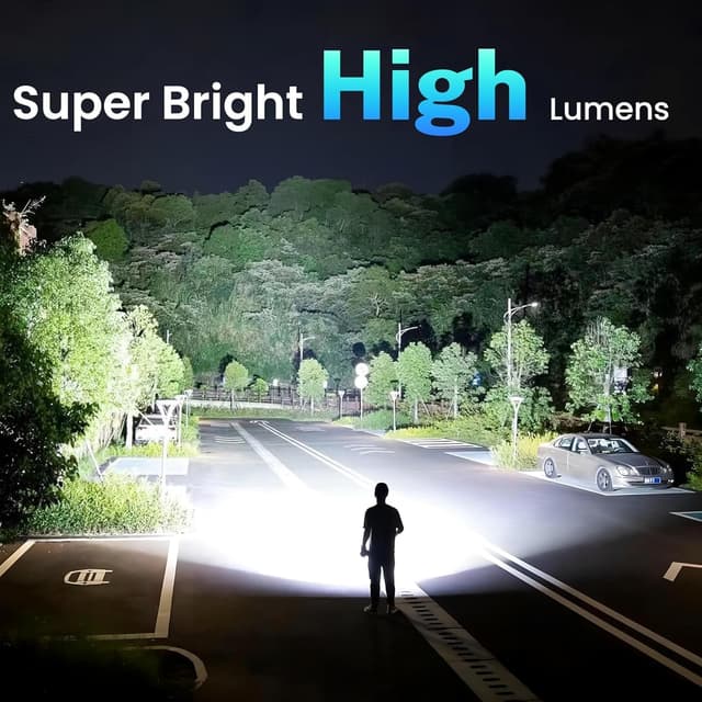 Detalle 2 de TrixHub TH003 2-Pack Rechargeable Flashlight 🔦