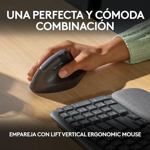 Thumbnail 8 de Logitech Wave Keys teclado ergonómico inalámbrico Bluetooth ⌨