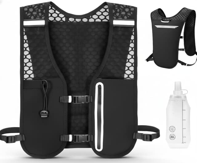 Imagen de Kartoiy Running Vest with 500ml Bottle en OfertitasTOP