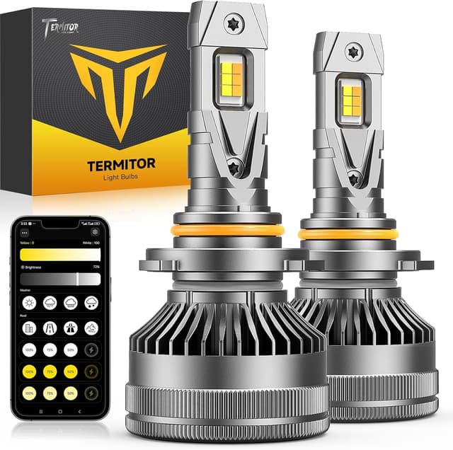 Detalle de Termitor 9005/HB3 Smart Bulbs 90,000LM