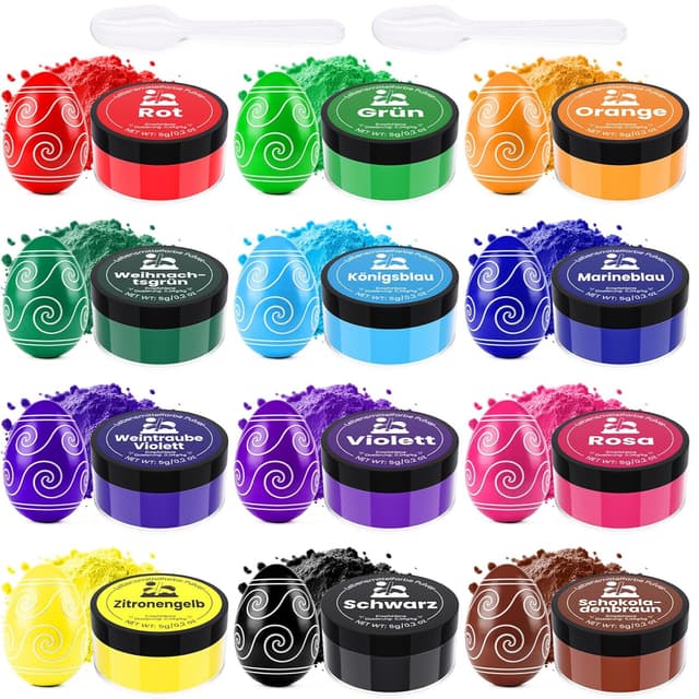 Imagen de Lebensmittelfarbe Pulver 12 Farben 🎨 en OfertitasTOP