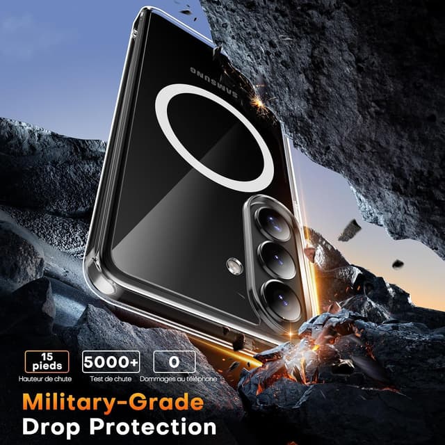 Thumbnail 4 de TAURI Coque Magnétique Galaxy S26 S26 avec MagSafe