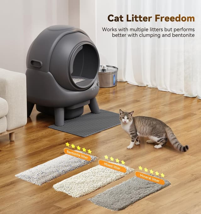 Thumbnail 6 de FEELNEEDY 65L Automatic LitterBox for Multi-cats