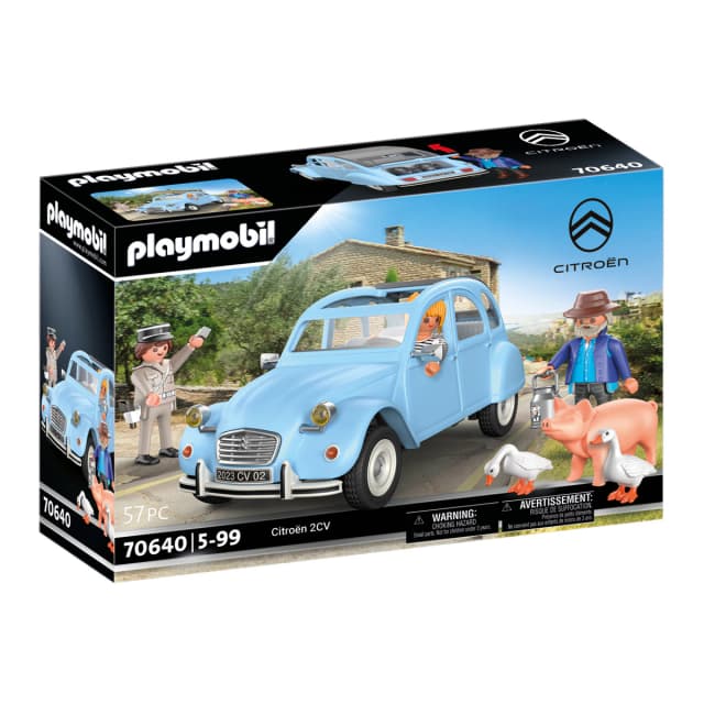 Detalle de Playmobil Coche Citroën 2CV 1:24 colección infantil