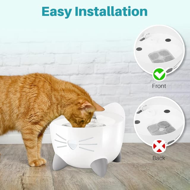 Thumbnail 3 de PARTSEE 20 Stk Katzenbrunnenfilter 🐱