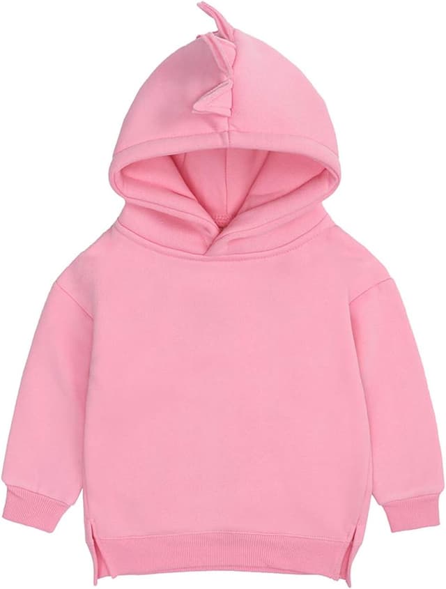 Imagen de Famuka Toddler Hoodie Solid Colour Sweatshirt en OfertitasTOP