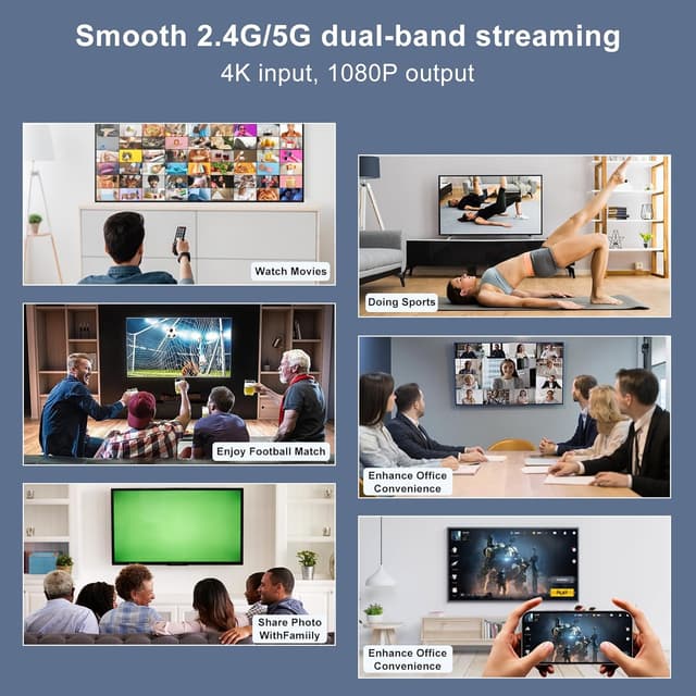 Thumbnail 5 de Wireless HDMI 4K Miracast Dongle 20m