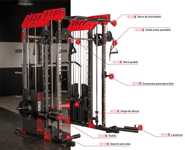 Thumbnail 1 de BH Fitness Power Smith multiestación 1 unidad