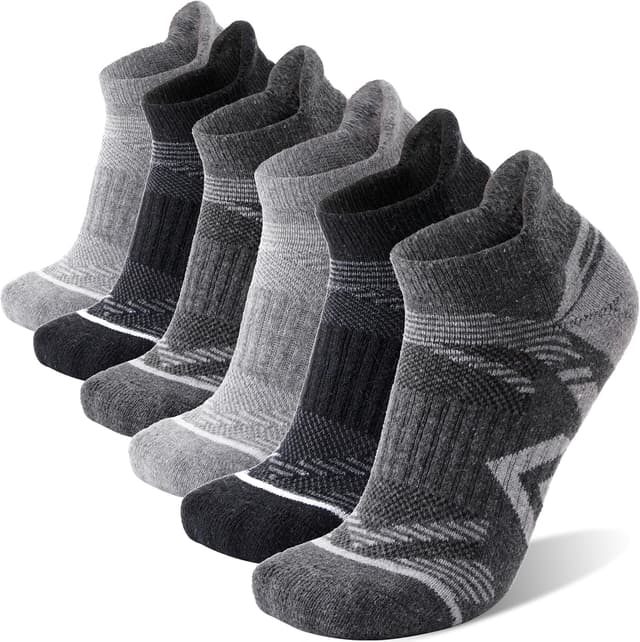 Imagen de ANTSANG Merino Wool Ankle Hiking Socks, 6 Pairs en OfertitasTOP
