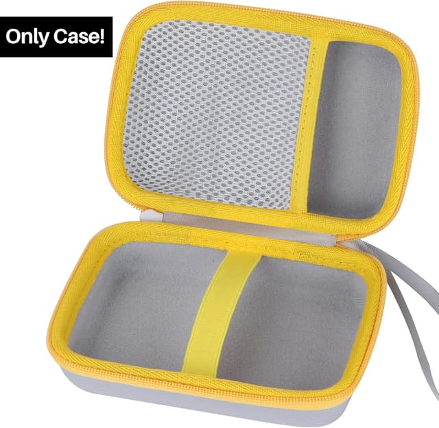 Detalle de Lebakort Hard Carry Case for Kodak Smile+ 2-in-1 Instant Print Camera & Photo Printer (White + Yellow)