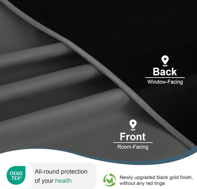 Thumbnail 3 de PONY DANCE tende oscuranti interne con anelli (2 pezzi) L 140 x H 260 cm, grigio