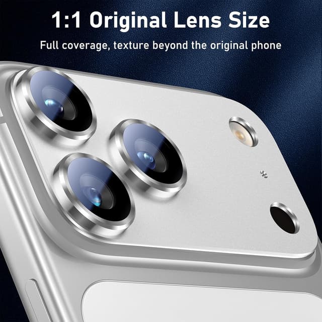Thumbnail 5 de UniqueMe iPhone 17 Pro Max Camera Lens Protector - 1 pack