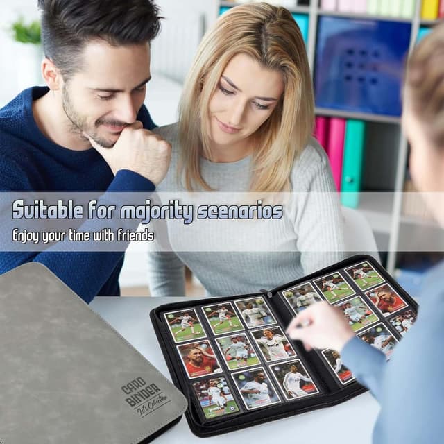 Thumbnail 6 de Trading Card Binder 540-Pocket PU Leather