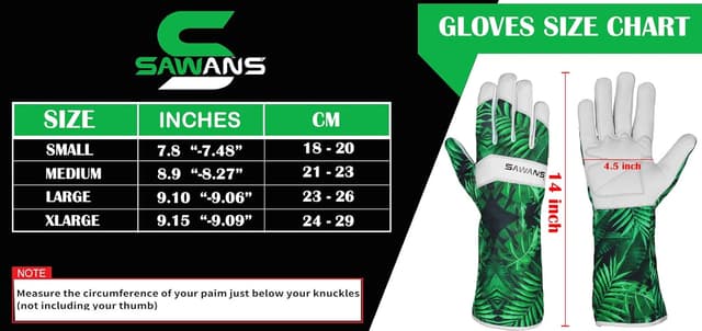 Thumbnail 4 de Gants de jardinage SAWANS cuir S