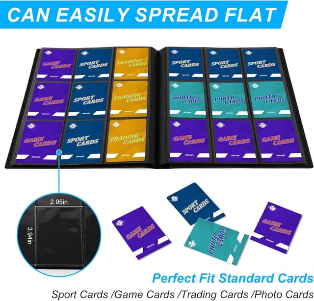 Detalle 2 de Trading Card Binder 9 Pocket 360 Pockets