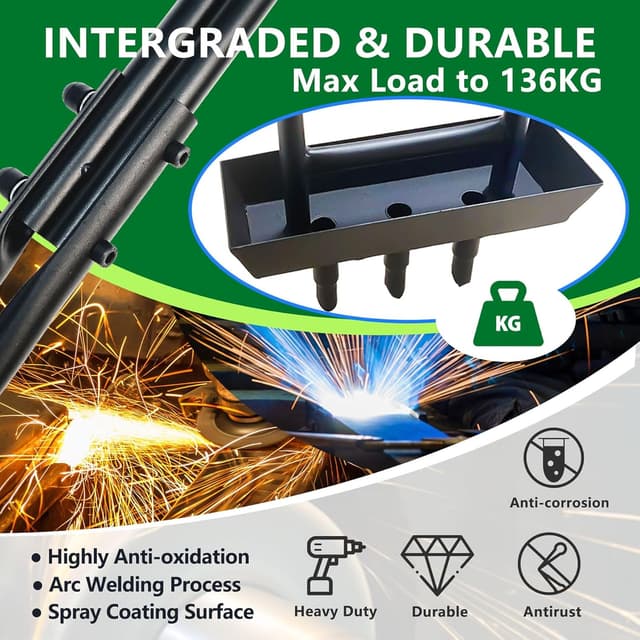 Thumbnail 5 de EEIEER Lawn Aerator Hollow Tine