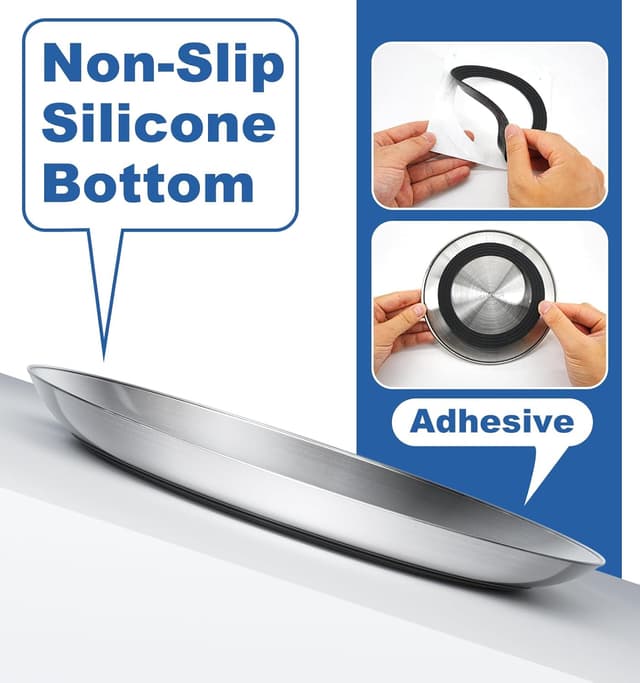 Thumbnail 2 de Supet Cat Food Bowls 2-Pack Whisker Friendly